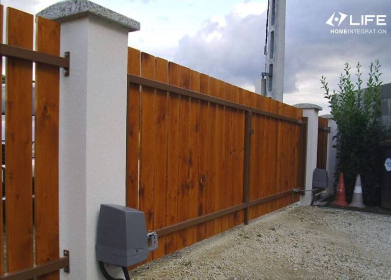 How do you install an automatic gate?
